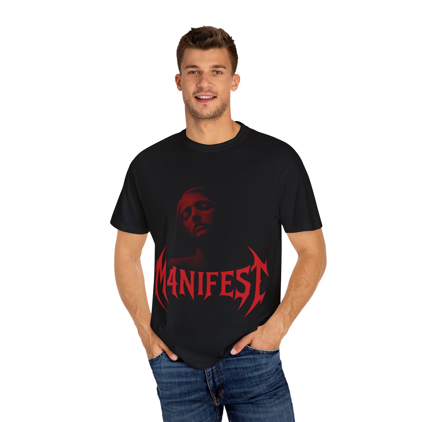 M4NIFEST T-Shirt "Mindset Creates Reality" (Red)