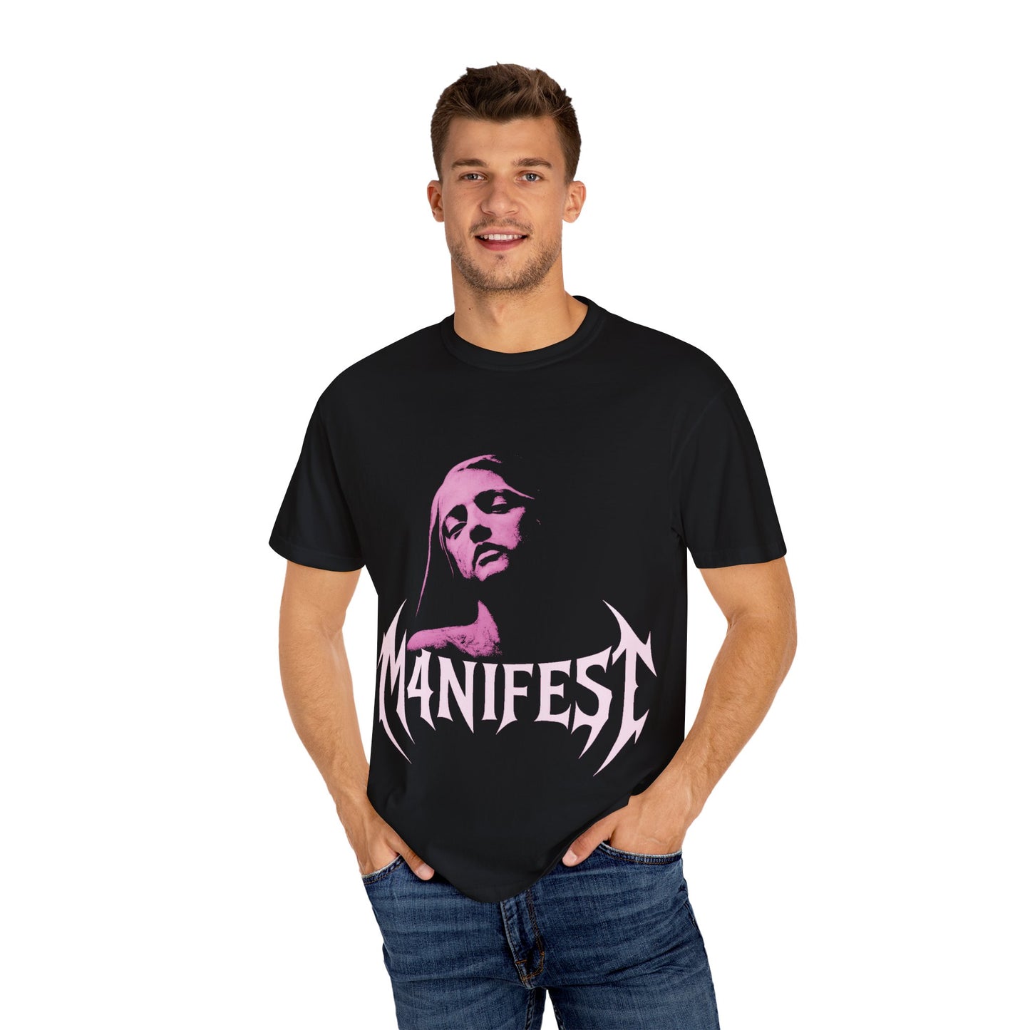 M4NIFEST T-Shirt "Mindset Creates Reality" (Pink)