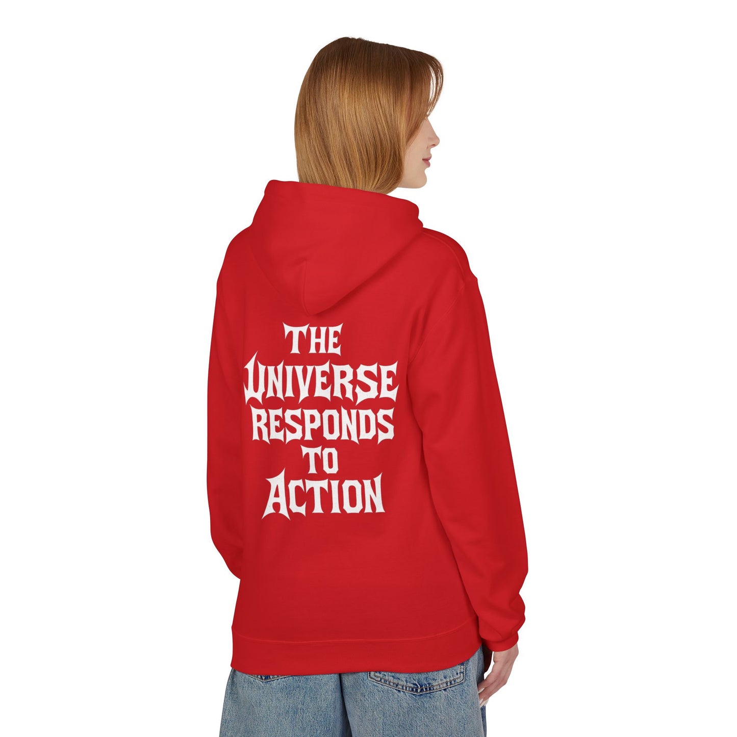 M4NIFEST Hoodie "Universe Responds to Action"