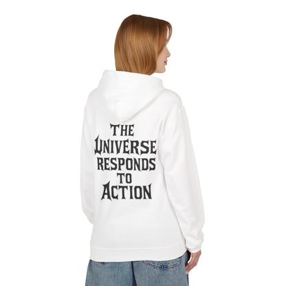 M4NIFEST Hoodie "Universe Responds to Action"