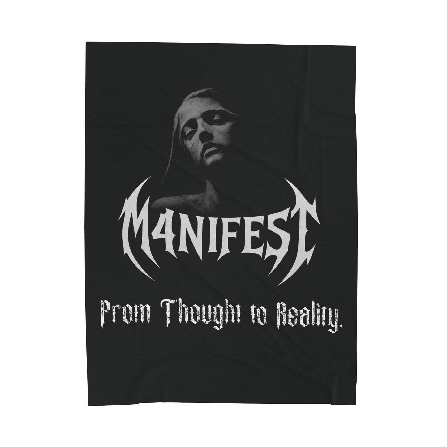 M4NIFEST Blanket "From Thought to Reality."