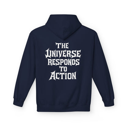 M4NIFEST Hoodie "Universe Responds to Action"