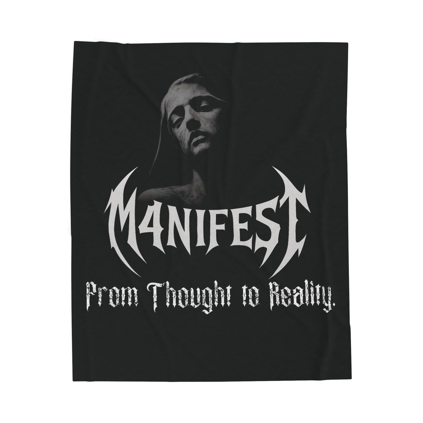 M4NIFEST Blanket "From Thought to Reality."