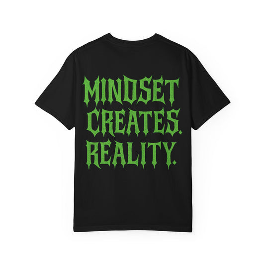 M4NIFEST T-Shirt "Mindset Creates Reality" (Emerald)