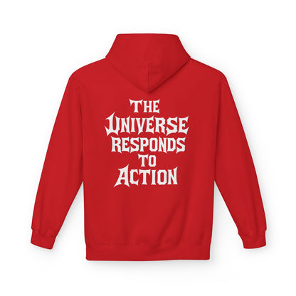 M4NIFEST Hoodie "Universe Responds to Action"