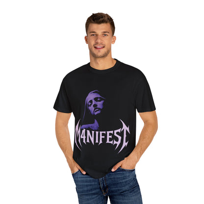 M4NIFEST T-Shirt "Mindset Creates Reality" (Purple)