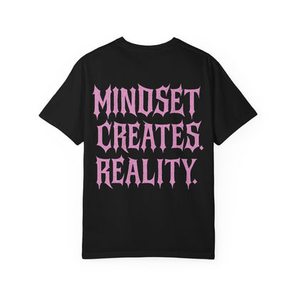 M4NIFEST T-Shirt "Mindset Creates Reality" (Pink)