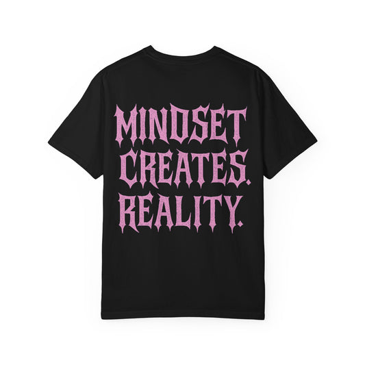 M4NIFEST T-Shirt "Mindset Creates Reality" (Pink)