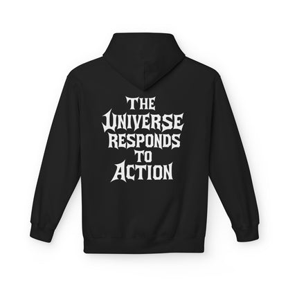 M4NIFEST Hoodie "Universe Responds to Action"