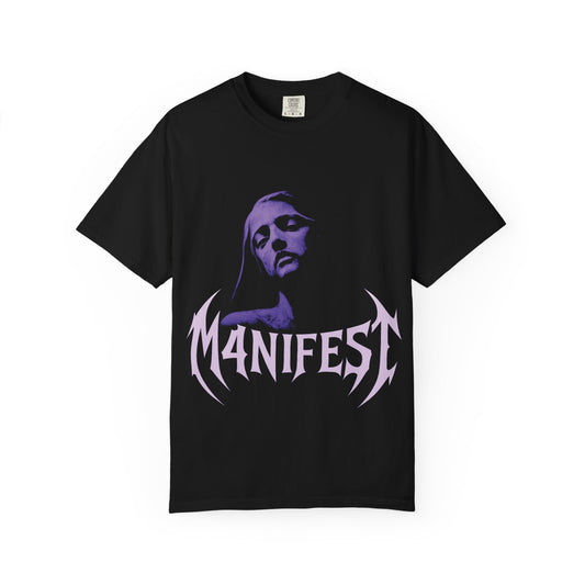 M4NIFEST T-Shirt "Mindset Creates Reality" (Purple)
